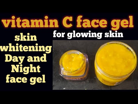 vitamin C face gel for glowing skin/DIY/face gel for spotless clear skin/#renuhoneyrose