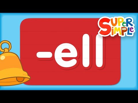 Word Family "ell" | Turn & Learn ABCs | Preschool Learning