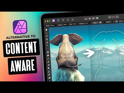 Affinity Photo Content Aware Fill Alternative | Inpainting Brush Tutorial