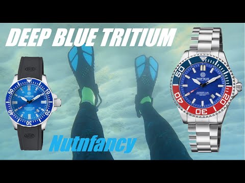 Oceanic Tritium: $100 off These Deep Blue watches