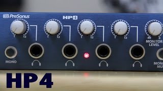 Presonus HP4 Headphone Amp Review