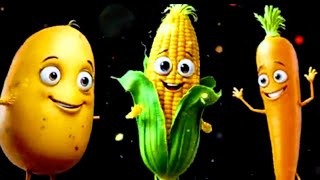 Hay Vegetable 🌽Dancing Fruit and Funky Veggies  - Party Remix! - Dance Video You Decide!🥦🥝🍞