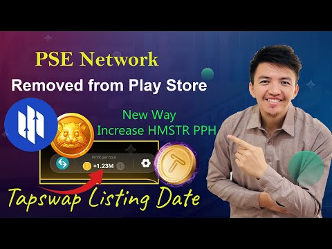 New Way to Increase Hamster Kombat PPH | PSE Network App Removed | Tapswap Listing Date Confirmed