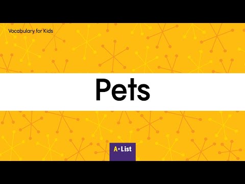 Vocabulary for Kids l Pets