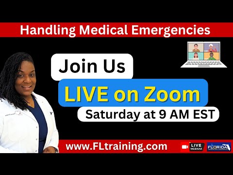 🚨 Live Zoom Review: Handling Medical Emergencies 🚨