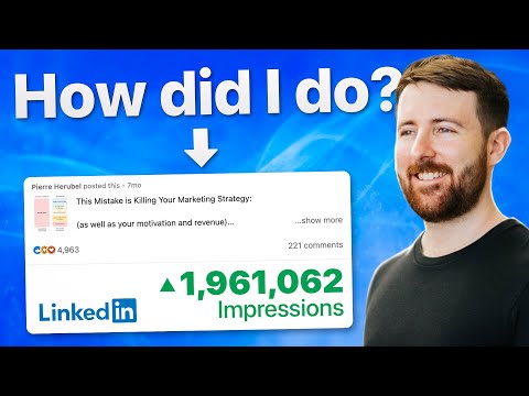 How I got 1.9M impressions on this viral LinkedIn post