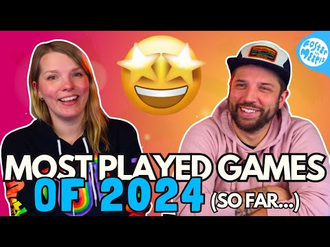 Most Played Board Games of 2024 (so far)