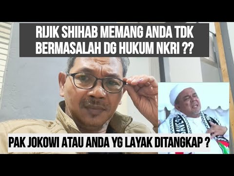 CERMIN MANA CERMIN HAI RIZIEQ SHIHAB !! MINTA TANGKAP JOKOWI ?