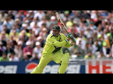 Inzamam-Ul-Haq Stylish 81 VS Australia 1999 World Cup group match **RARE**