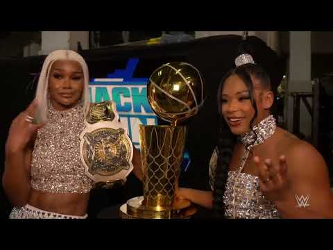 LA Knight, Cody Rhodes meet the NBA’s Larry O’Brien trophy on SmackDown