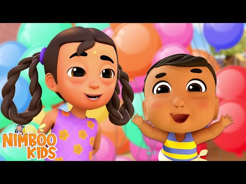 Chintu Ka Birthday Aaya, चिंटू का बर्थडे आया, Gaiya Meri Gaiya + Nimboo Kids Hindi Kids Rhymes