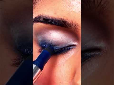 GRWM: Blue Eye Makeup Tutorial for Sensitive Eyes