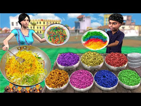 Colors Maggi Noodles Tasty Noodles Fry Hindi Kahaniya Hindi Moral Stories New Funny Comedy Video