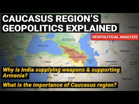 Why India supplying weapons to Armenia | Georgia, Azerbaijan - Caucasus Region Geopolitics Explained