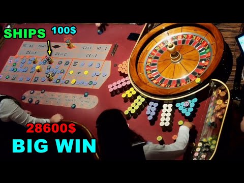 BIGGEST BET SHIPS 100$ BIG TABLE ROULETTE BIG WIN 28600$ New SESSION Exclusive 🎰✔️ 2024-12-04