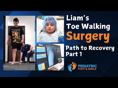 Liam’s Toe Walking Surgery - Part 1 | Beginning the Path to Recovery with Dr. Jarman