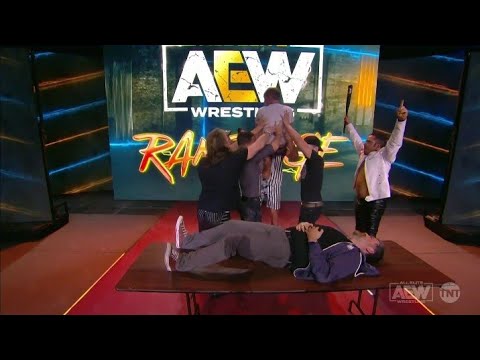 The JAS attacks the Impractical Jokers: AEW Rampage, Feb. 10, 2023