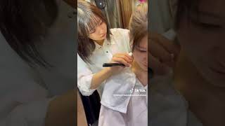 #理容師 #barbershop #barber #cute #asmr #シェービング #レディースシェービング #銀座