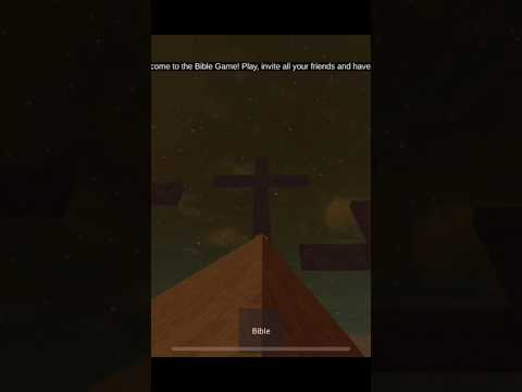 The Bible Game: Roblox #roblox #cross #Jesuslovesyou #Jesusisthetruth #Bible #gameplay #game