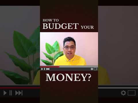 How to BUDGET your MONEY?