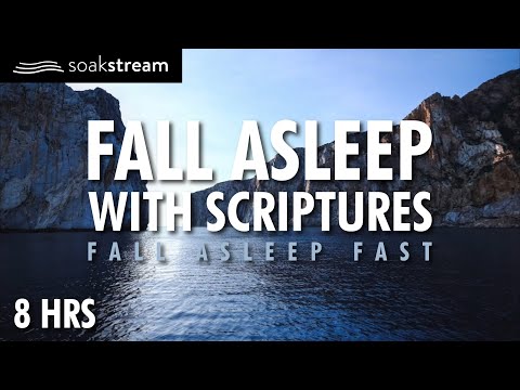 SOAK IN GOD'S PROMISES BY THE OCEAN | SLEEP WITH GOD'S WORD | 100+ Bible Verses For Sleep