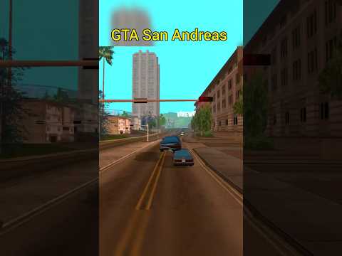 NICE CAR DRIVING BY CARL GTA SAN ANDREAS #gtasanandreas #shorts