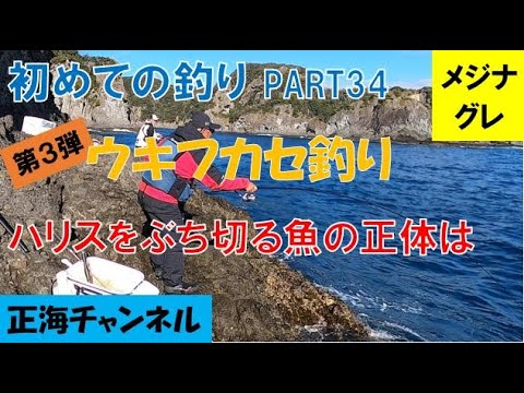 初めての釣りPART34 トンデモナイ大物にメッタメタにやられた