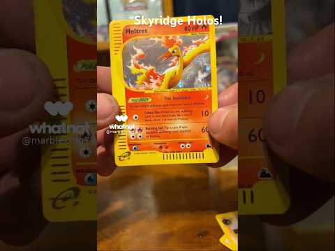 Pokémon 🔥🔥🔥Skyridge Moltrese Holo NM I sold on Whatnot #pokemon #pokemontcg Mythical Birds Banger