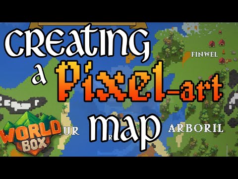 Making a Pixel-Art Fantasy Map! 🌍