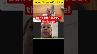 Judge Simpson SCHOOLS Defendant #judgesimpson #karens #courtcam