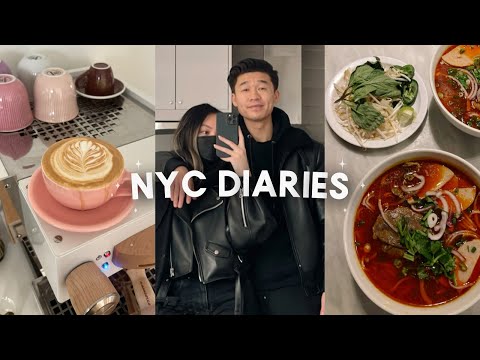 nyc diaries | lunch date, preparing for our trip, sephora haul, our favorite restaurant!