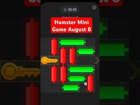 Hamster Kombat Mini Game August 8 #hamsterkombat #shorts