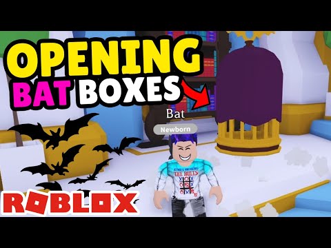 Opening BAT BOXES in Adopt Me! (Roblox)