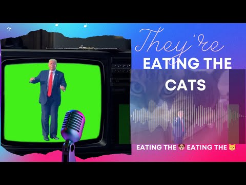 Donald Trump | Eat The Cat Song 🎶🐱| Music Video