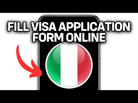 HOW TO FILL ITALY VISA APPLICATION FORM ONLINE 2025! (FULL GUIDE)