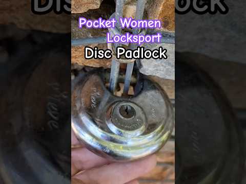 Disc Padlock | Lock Explore | Rock Lock wall Townsville #locksport