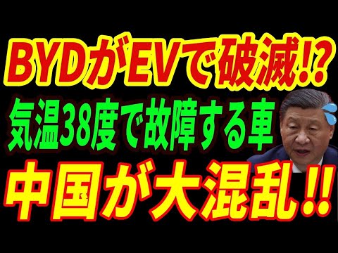 【海外の反応】BYDの真実⁉たった38度で使えなくなる衝撃の性能とは・・・