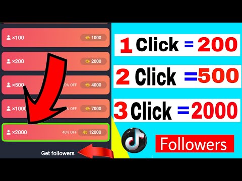 How To increase Followers and Likes on Tiktok.