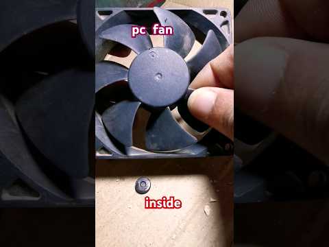 Pc fan inside