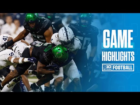 BIG TEN CHAMPIONSHIP: Penn State vs. Oregon | Highlights | Big Ten Football | 12/07/2024