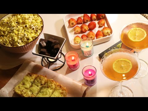 Movie night with easy snack recipes