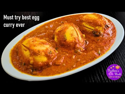 New Egg Recipe | Must try best egg curry we ever taste