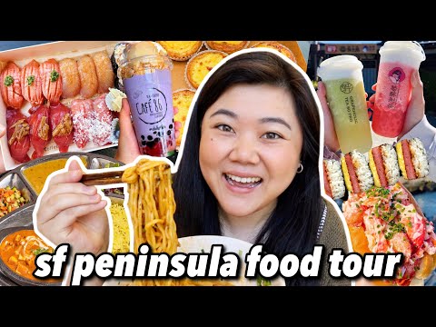 What to Eat in SF PENINSULA! Bay Area Food Tour 2023