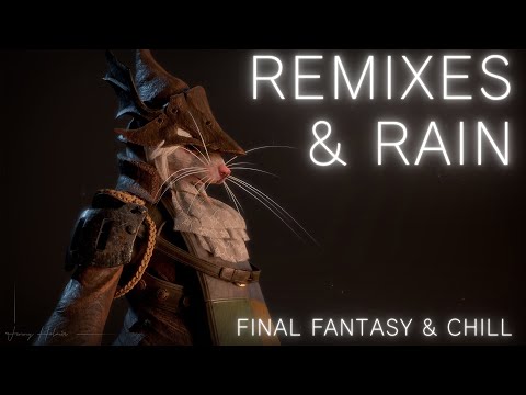 Final Fantasy IX Remixes with Rain | Relaxing Video Game Music