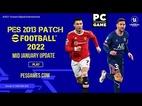 PES 2013 PC Patch January 2022 Update