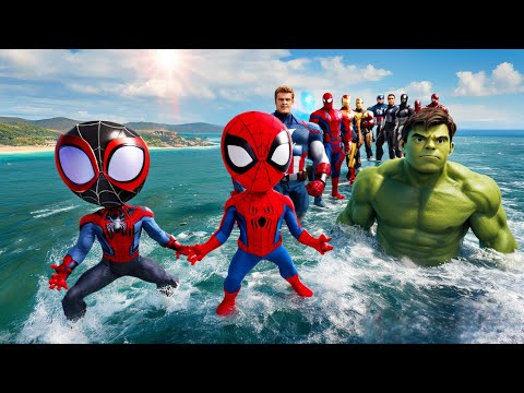 MARVEL SPIDEY & HULK VS VENOM, BLACK SPIDER-MAN VS CAPTAIN AMERICA, IRON MAN VS THANOS PART 269