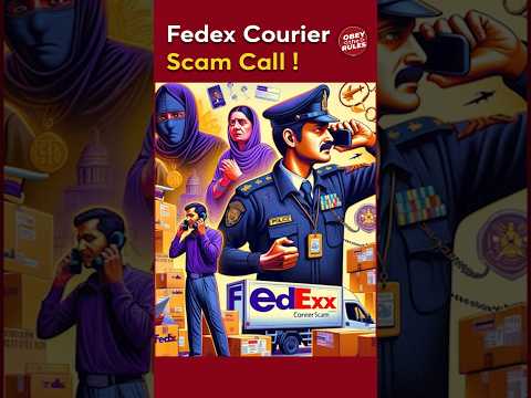 FedEx Courier Scam Call ! #FedEx #ScamAlert #otr #obeytherules