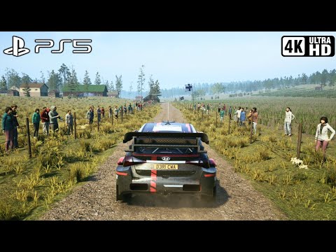 Hyundai i20 N Rally1 HYBRID | EA Sports WRC Gameplay (PS5 4K 60FPS)