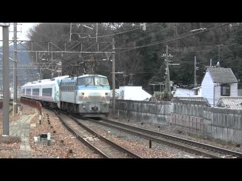 E657系K-5編成 甲種輸送 2012/1/14