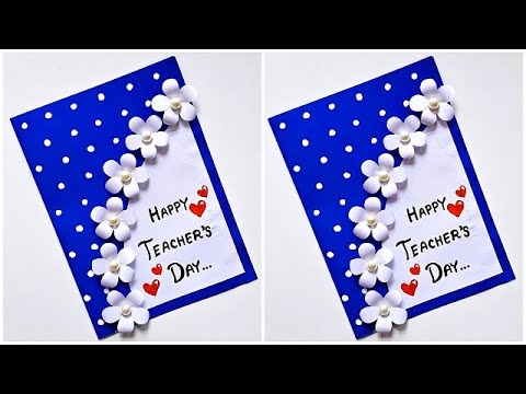 Easy and Beautiful card for Teacher's day 2023 / Happy Teacher's day card making handmade